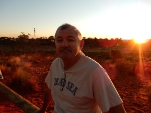 Geoff, Sunset at Ayers Rock Resort